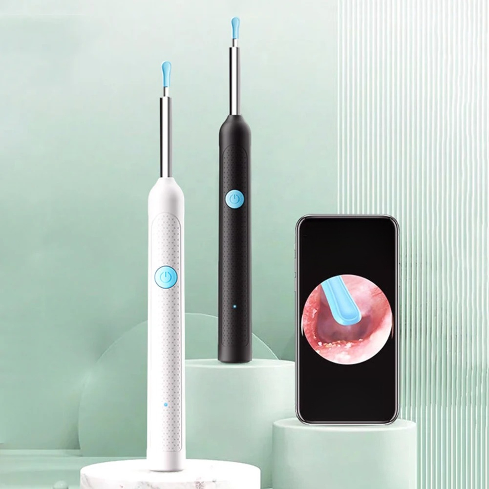 Smart Visual Ear Cleaner With Hd Camera Rechargeable Endoscope_voghion.com