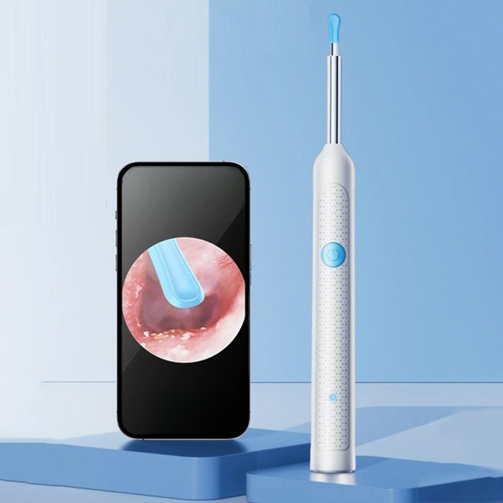 Smart Visual Ear Cleaner With Hd Camera Rechargeable Endoscope_voghion.com