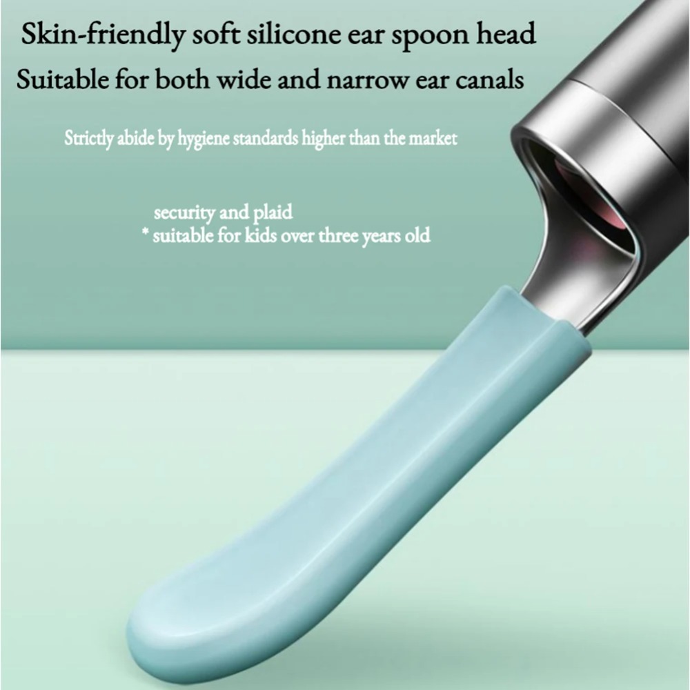 Smart Visual Ear Cleaner With HD Camera Rechargeable Endoscope Ear Wax Removal Tool Health Care Set_voghion.com