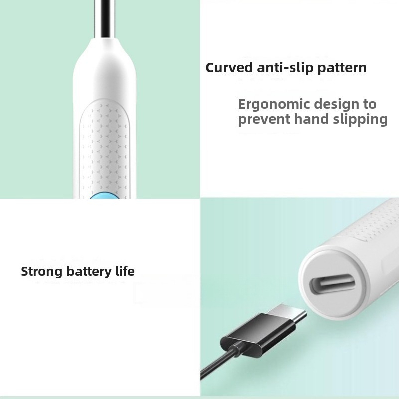 Smart Visual Ear Sticks Otoscope Endoscope Wax Removal Tool Earpick Mini Camera Health Care Ear Cleaner_voghion.com