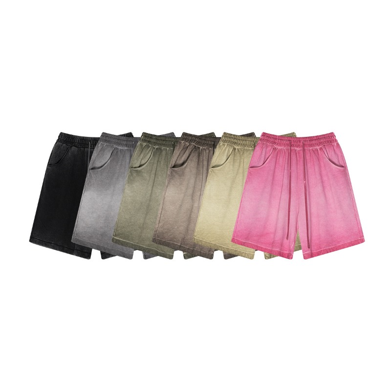 Men's Casual Drawstring Shorts Retro Style Summer Sweatpants_voghion.com