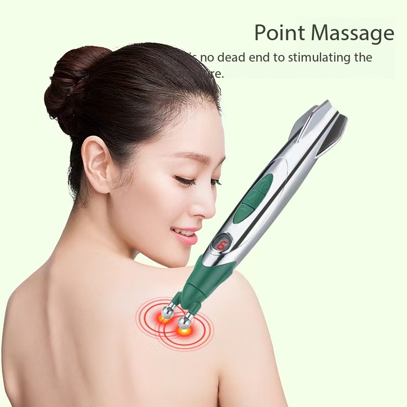Stylo d acupression rechargeable masseur électrique de méridiens_voghion.com