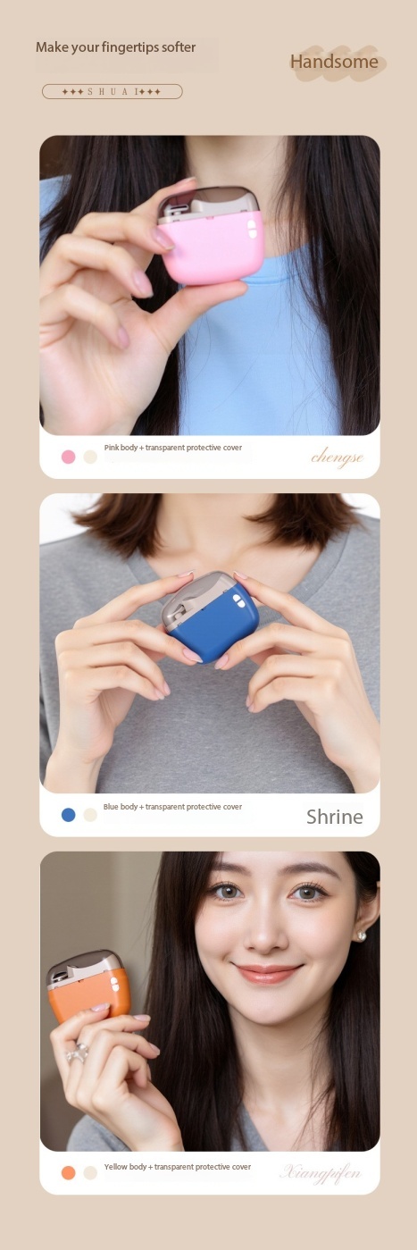 Cortauñas eléctrico recargable por USB, recortador y lima de uñas automático de 2 velocidades con recolector de uñas incorporado, cortauñas portátil para bebés, ideal para el hogar y los viajes._voghion.com