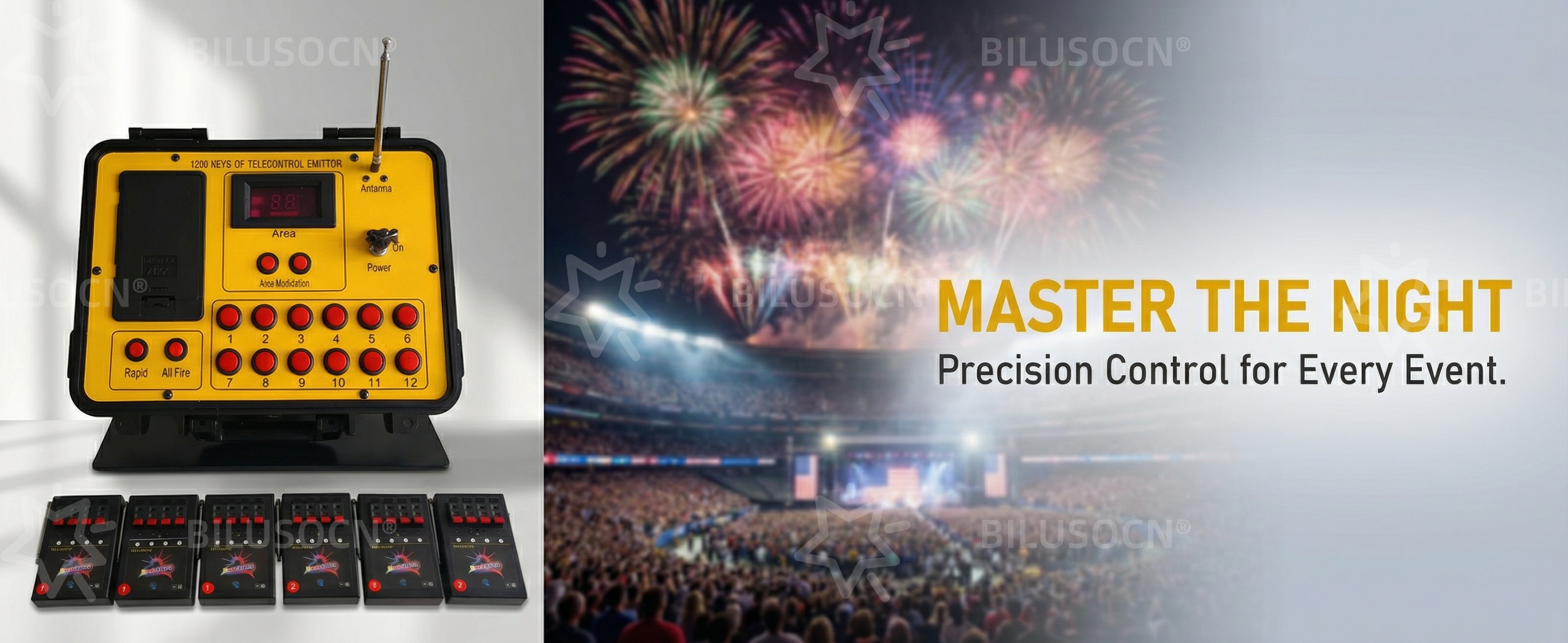 24 Cues Wireless Fireworks Firing System detail 6