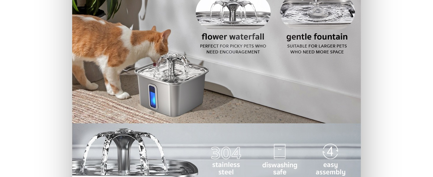 cat water fountain stainless steel stainless steel cat water fountain cat water