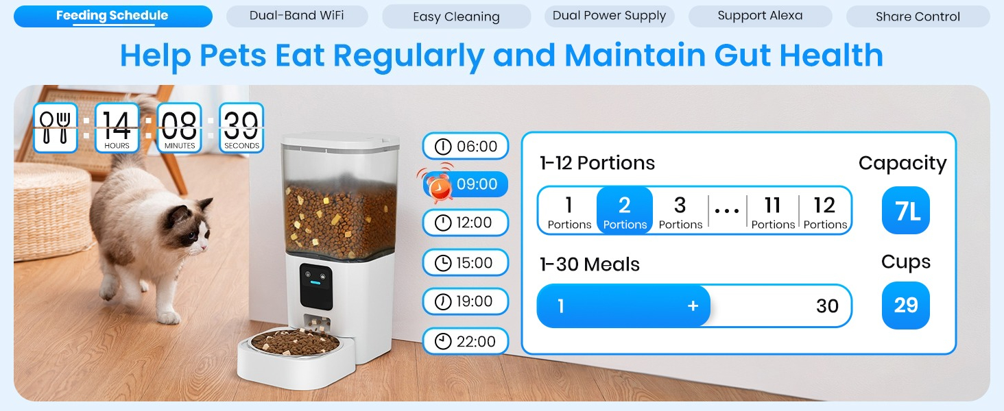 automatic cat feeder