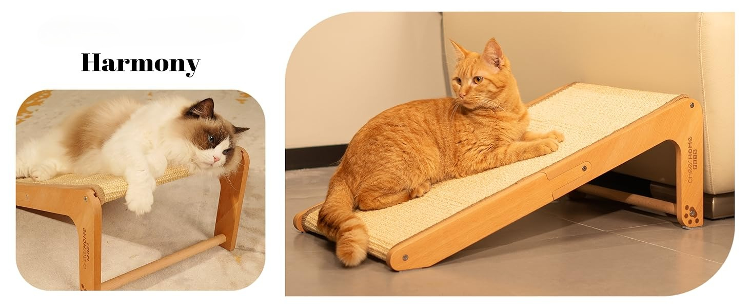 sisal cat scratcher ramp