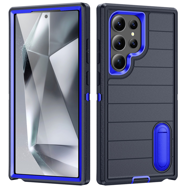 Heavy Duty Shockproof Case With Kickstand For Samsung Galaxy S24_voghion.com