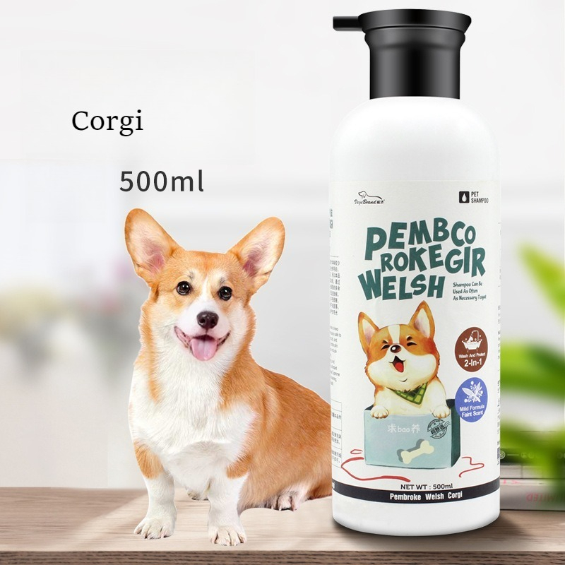 Washing And Care Two-in-one Dog Shower Gel Special Shampoo, Fragrant Pet Bath Products Corgi Bucket Bath Decontamination_voghion.com
