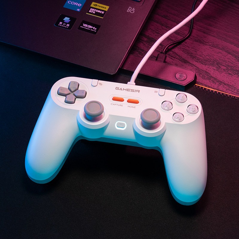 Manette de jeu filaire Gaishi Chick Fox pour PC, ordinateur, Steam Hall, PS5, architecture symétrique, DS4, remplacement plat, rétro Switch, Apple, Android, téléphone portable, ordinateur portable_voghion.com