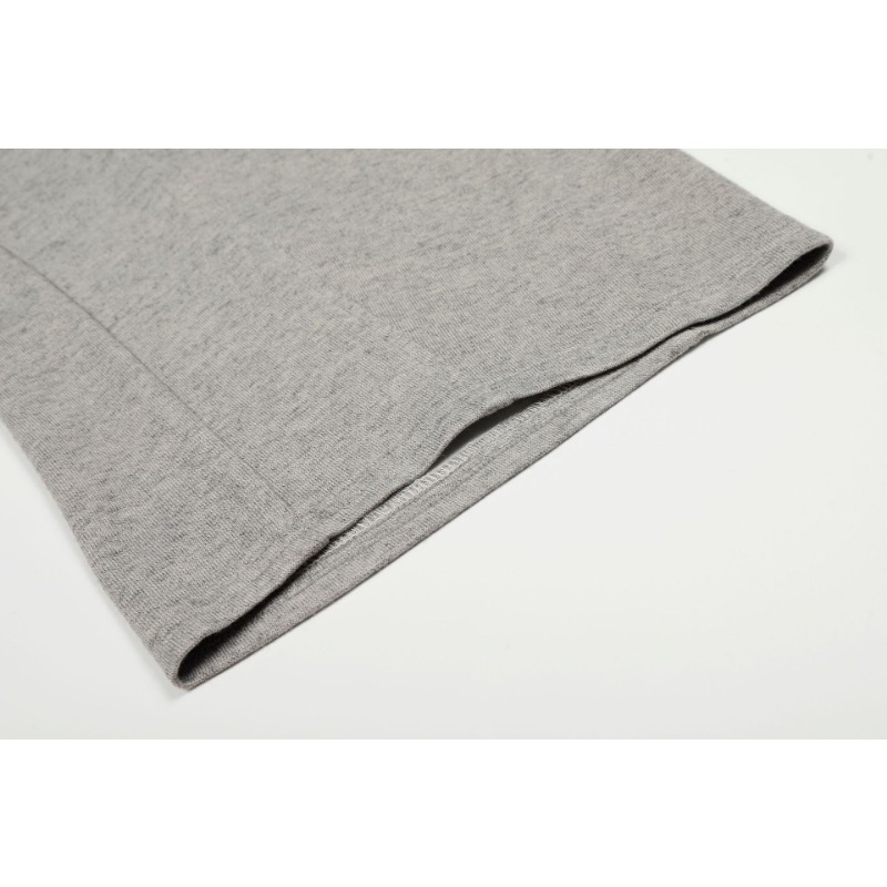 C963 American High Street Retro High-end Drop Plaid Splicing Design Loose Men's Casual Scimitar Sweatpants_viptrois.com