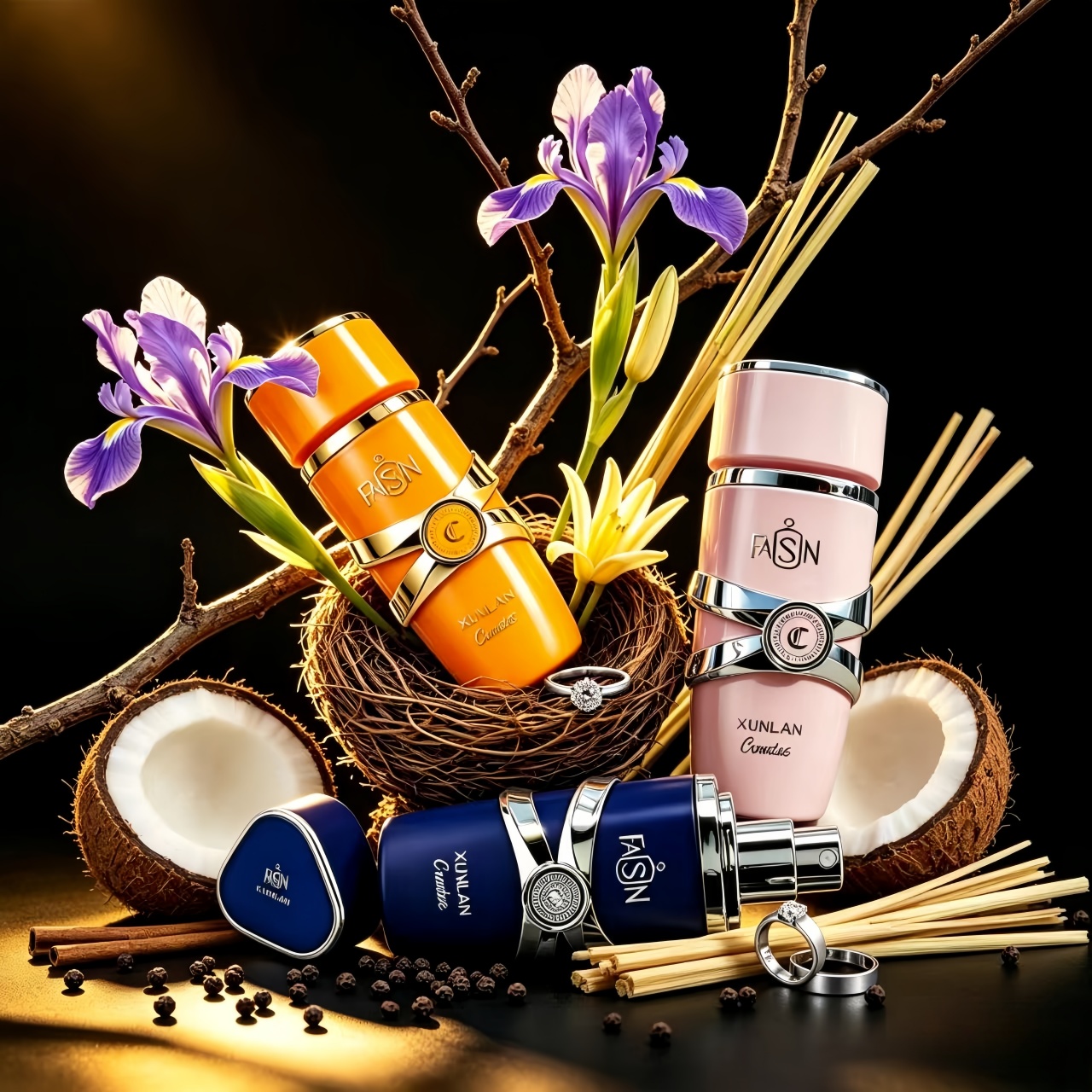 Parfum xunlan blue élégance et fragrance longue durée au quotidien_voghion.com