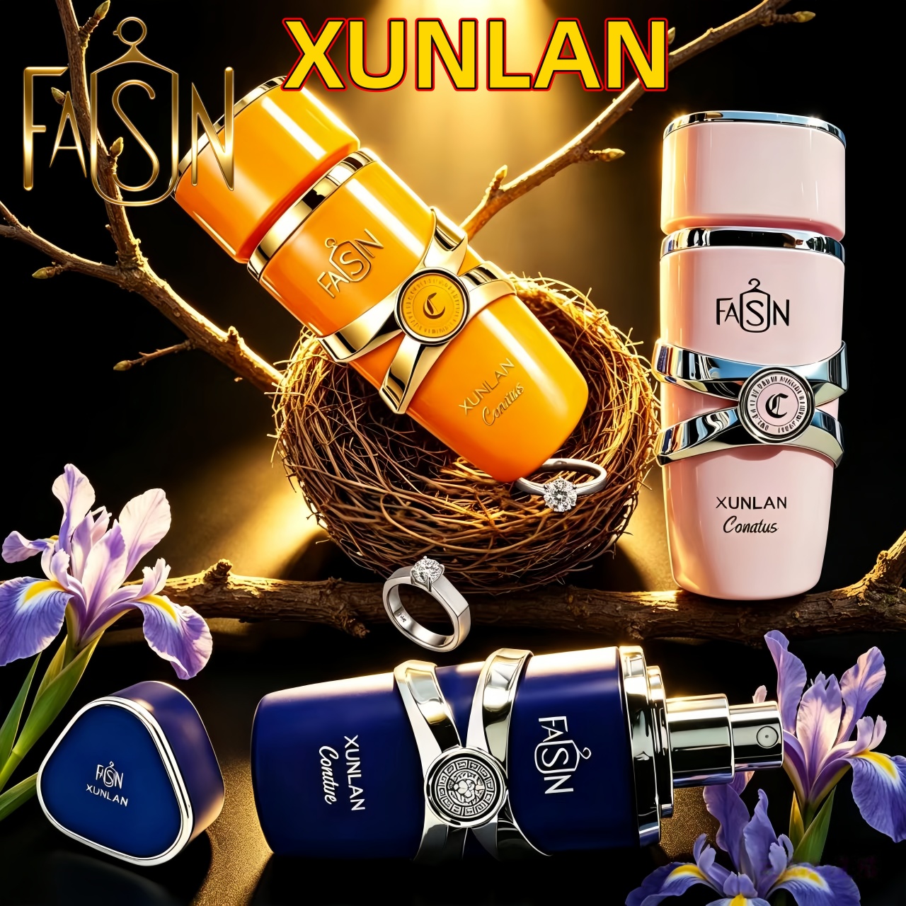 Parfum xunlan blue élégance et fragrance longue durée au quotidien_voghion.com