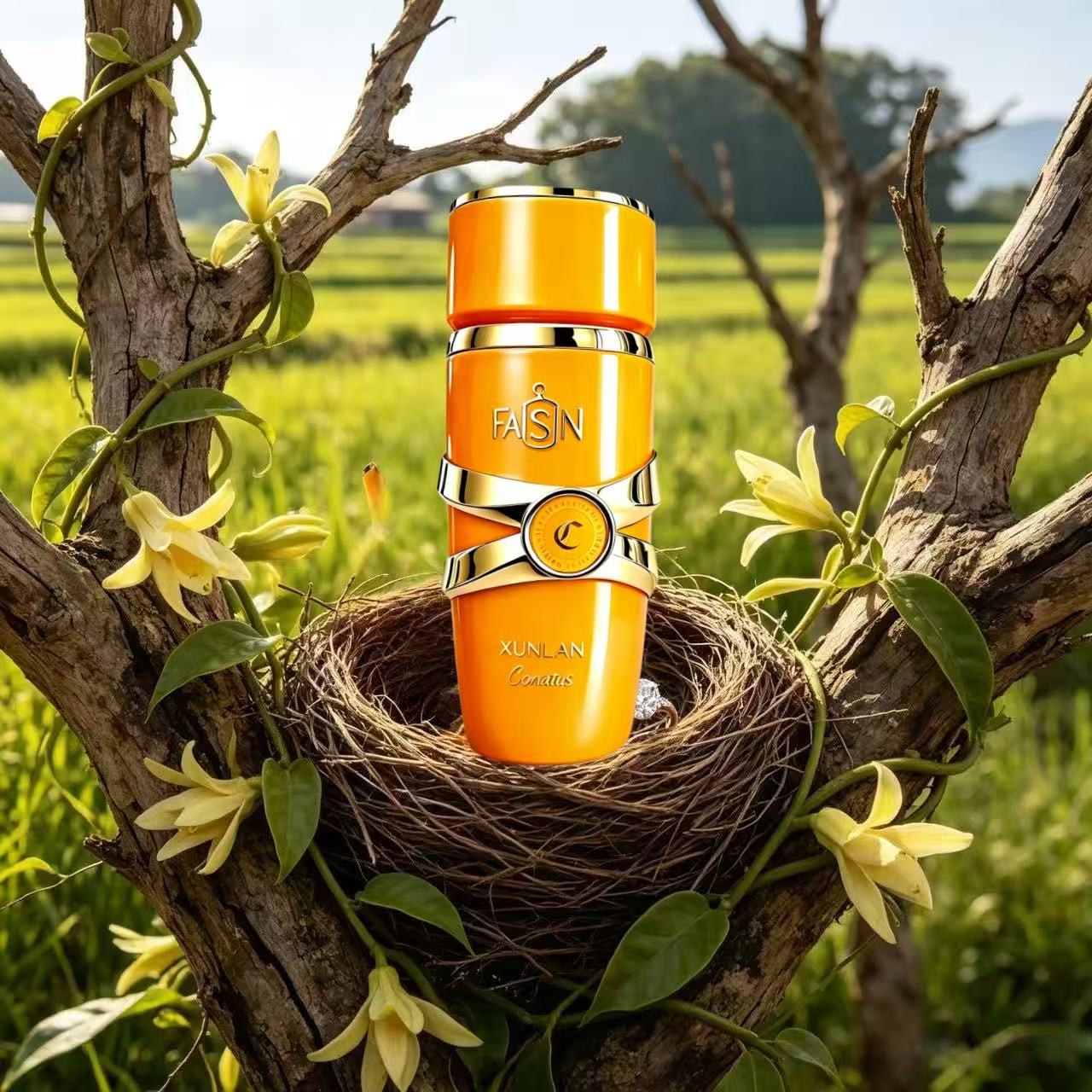 XUNLAN YALARA 100ml Damen Eau de Parfum Pomelo, fruchtig-ylang, rauchiger Duft, 2 Jahre Haltbarkeit, Geschenkidee_voghion.com