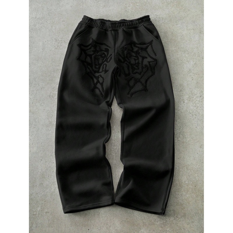 European And American Personalized Casual Pants Men's New Hot-selling Street Loose And Versatile Long Pants Trend In Spring And Autumn 2025_viptrois.com