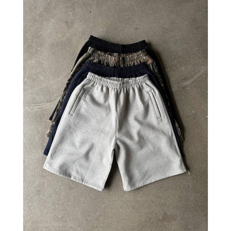 European And American Y2k High Street Trend Trendy Brand Letter Embroidery Casual Loose Wide-leg Pants Shorts Five-point Pants Men_viptrois.com