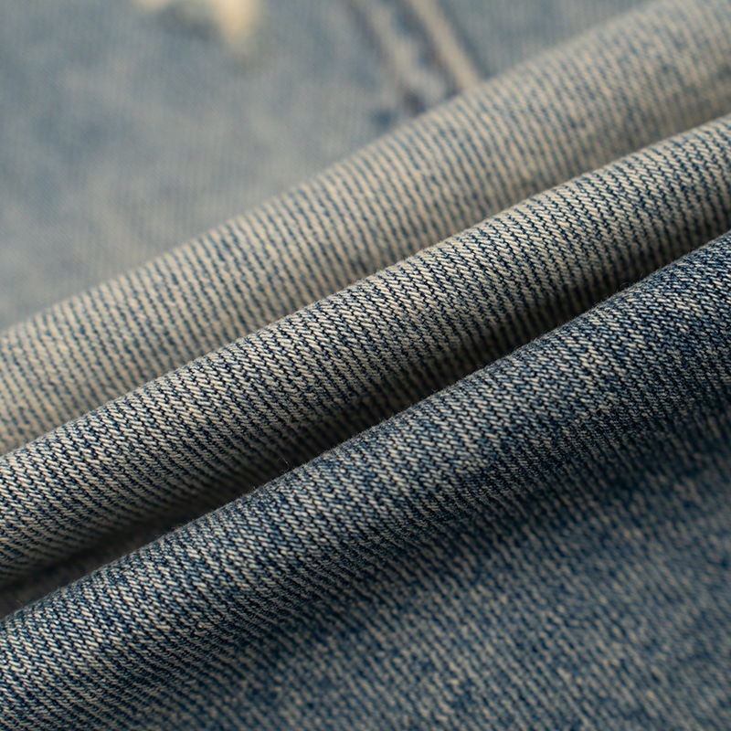 Herren Denim Shorts Im Used Look Gerade Geschnitten Und Locker_voghion.com