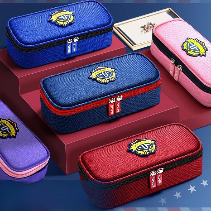 British Style Pencil Case For Primary School Students Stationery Bag_voghion.com