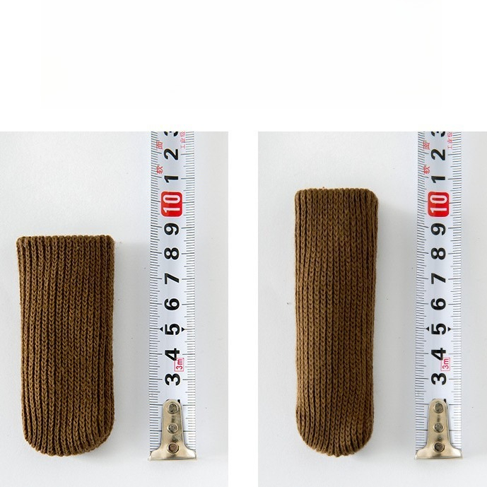 Knitted Wool Chair Foot Cover Thickened Silicone Non-slip, Wear-resistant And Anti-falling Off_voghion.com