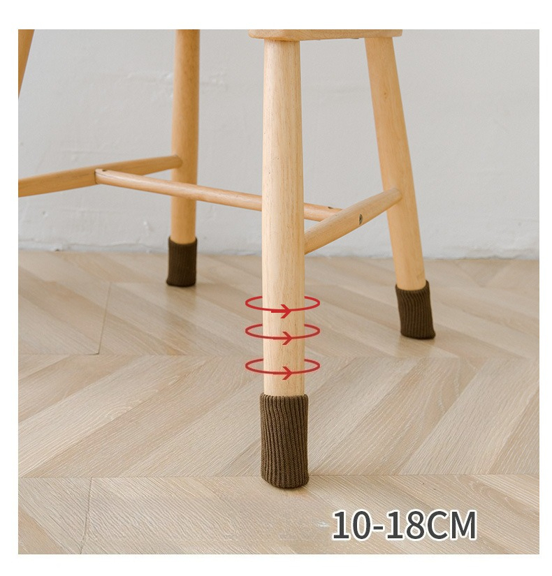 Stickade ullstrumpor för stolsben med halkfri silikonbeläggning_voghion.com