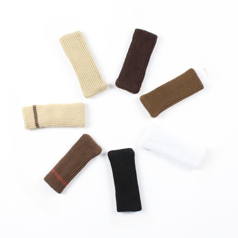 Double-layer Knitted Thickened Anti-slip And Wear-resistant Silent Table And Chair Foot Cover Chair Stool Leg Protection Foot Cover_voghion.com