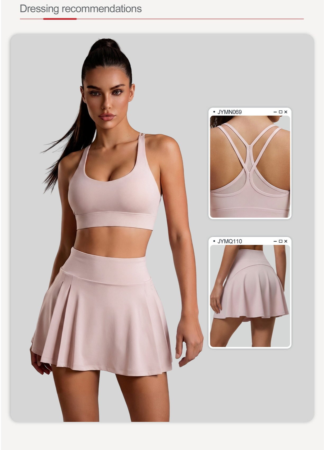 Summer New High-waisted Pleated Sports Short Skirt For Women, Anti-exposure Pocket Tennis Skirt, Yoga Running Fitness Skirt_ecoleips.com