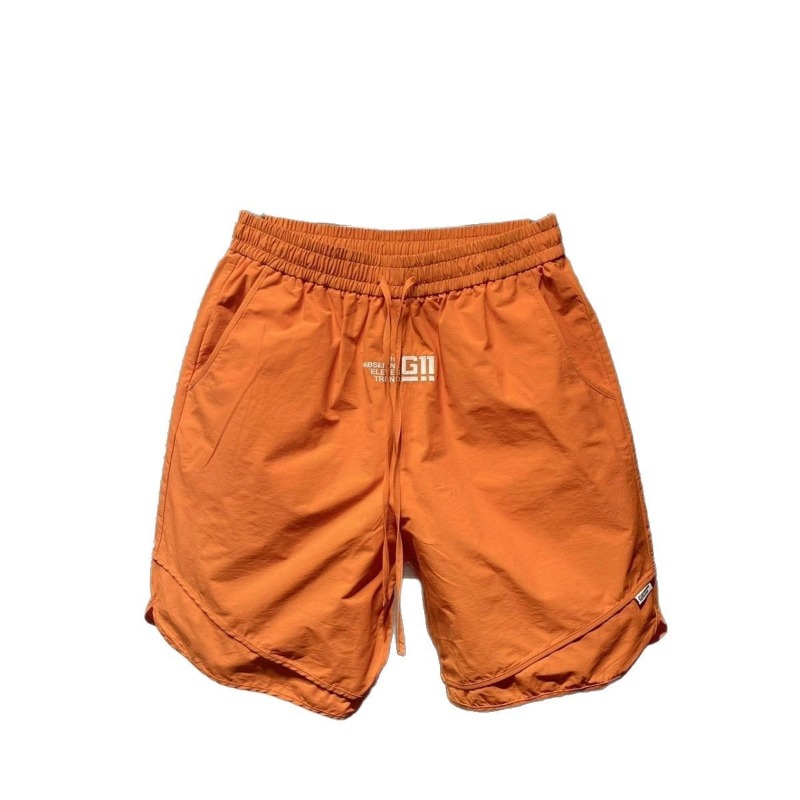 2025 Summer Trendy Brand Embroidered Tooling Shorts Men's Casual Loose Five-point Pants Trendy Quick-drying Shorts_viptrois.com