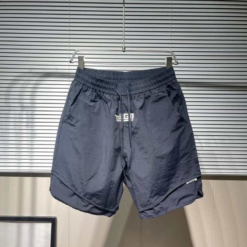 2025 Summer Trendy Brand Embroidered Tooling Shorts Men's Casual Loose Five-point Pants Trendy Quick-drying Shorts_viptrois.com