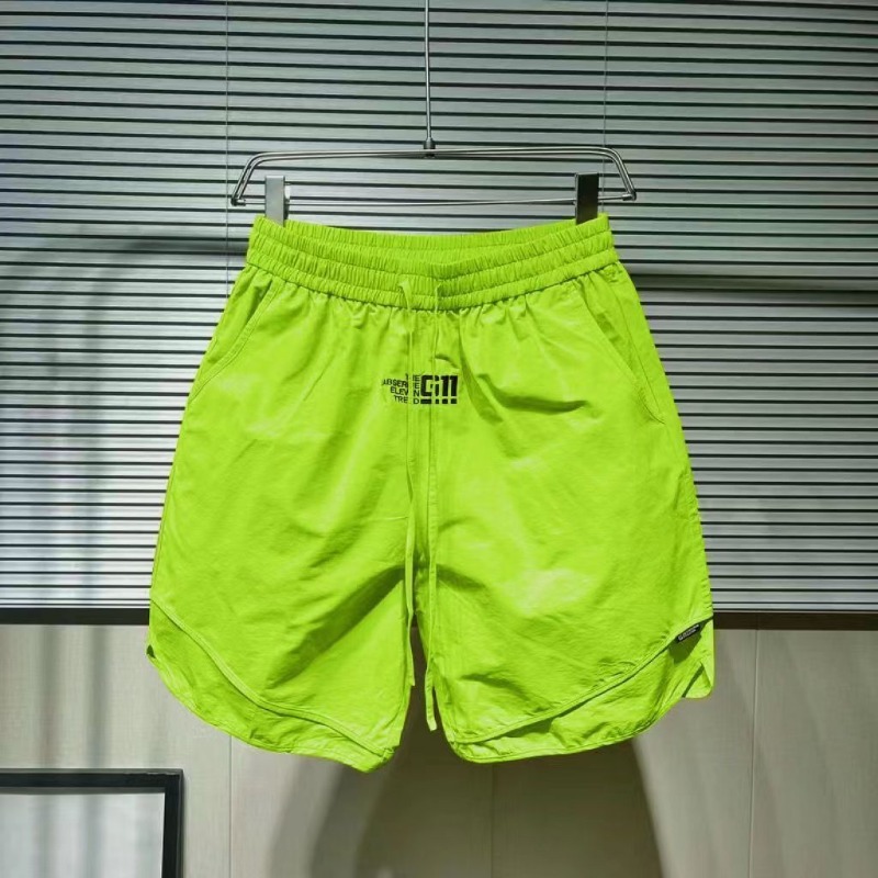 2025 Summer Trendy Brand Embroidered Tooling Shorts Men's Casual Loose Five-point Pants Trendy Quick-drying Shorts_viptrois.com