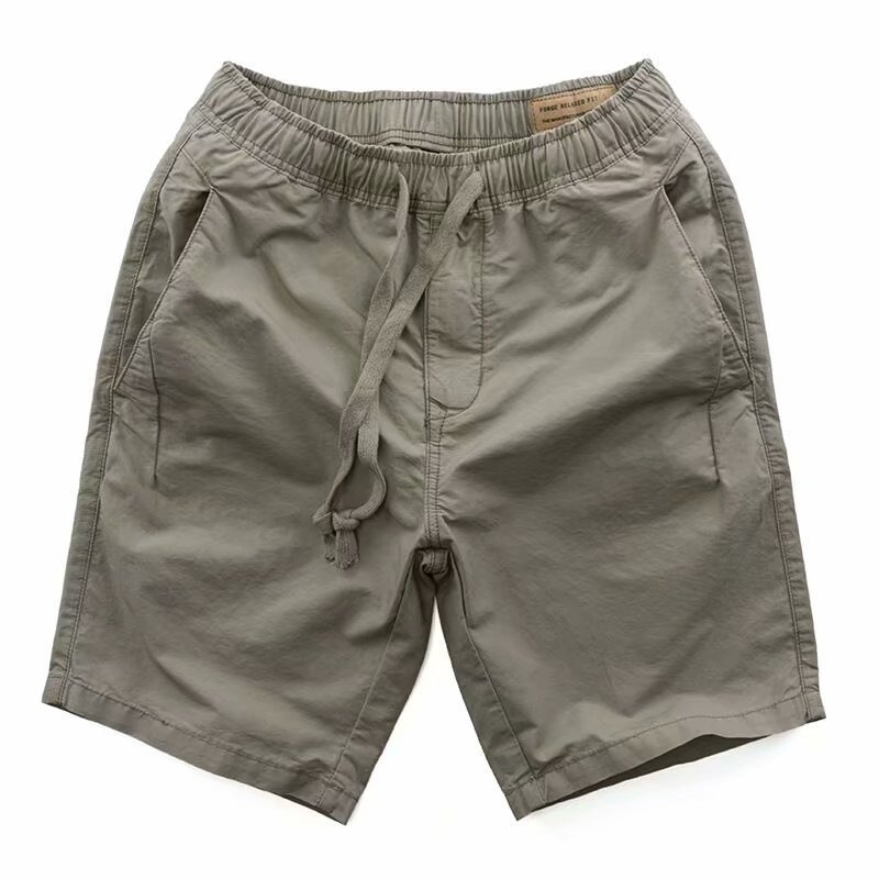 Thin Large Pants Tooling Five-point Medium Pants Head Men's Casual Shorts Men's 5-point Pants Breeches Outer Wear_voghion.com