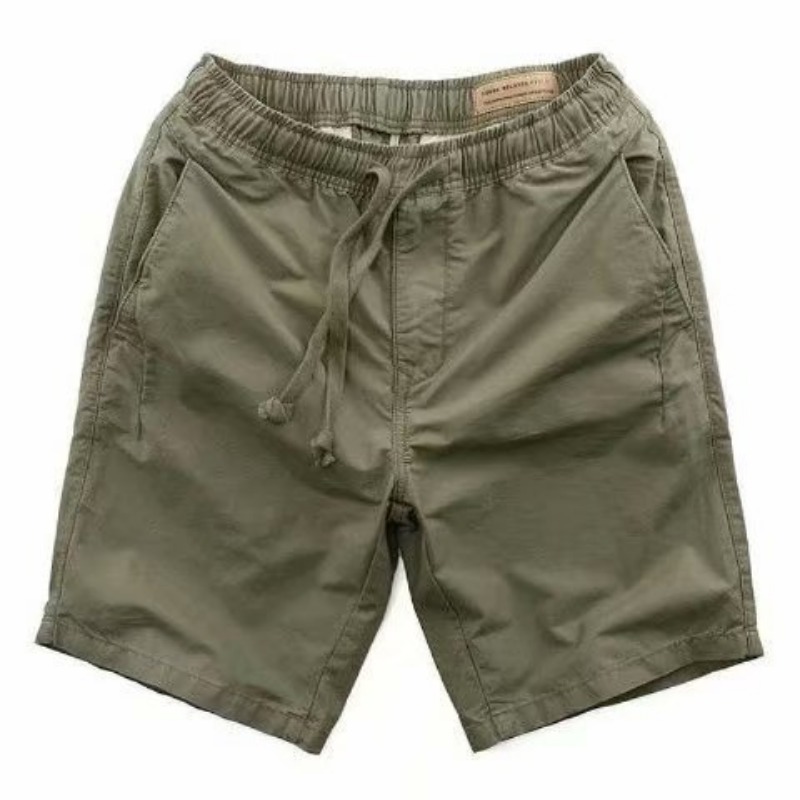 Thin Large Pants Tooling Five-point Medium Pants Head Men's Casual Shorts Men's 5-point Pants Breeches Outer Wear_voghion.com