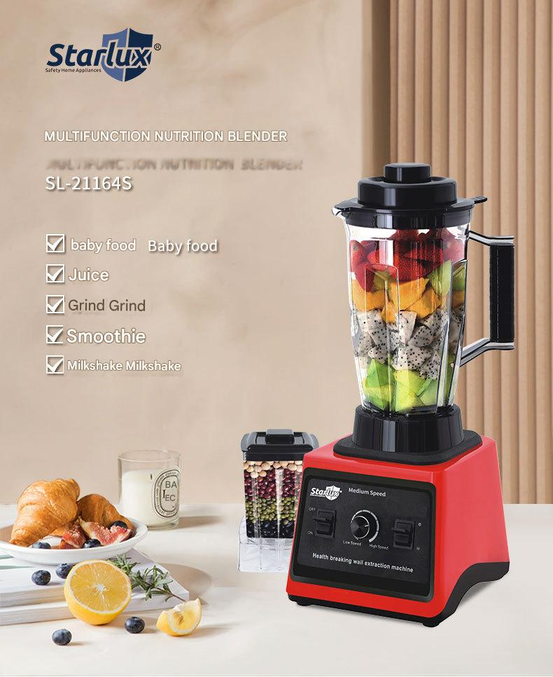 High-speed Stand Mixer And Food Processor 2-in-1 Kitchen Blender_voghion.com
