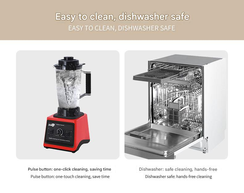 High-speed Stand Mixer And Food Processor 2-in-1 Kitchen Blender_voghion.com
