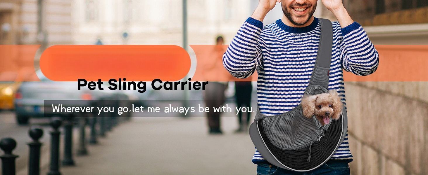 Pet Dog Sling Carrier