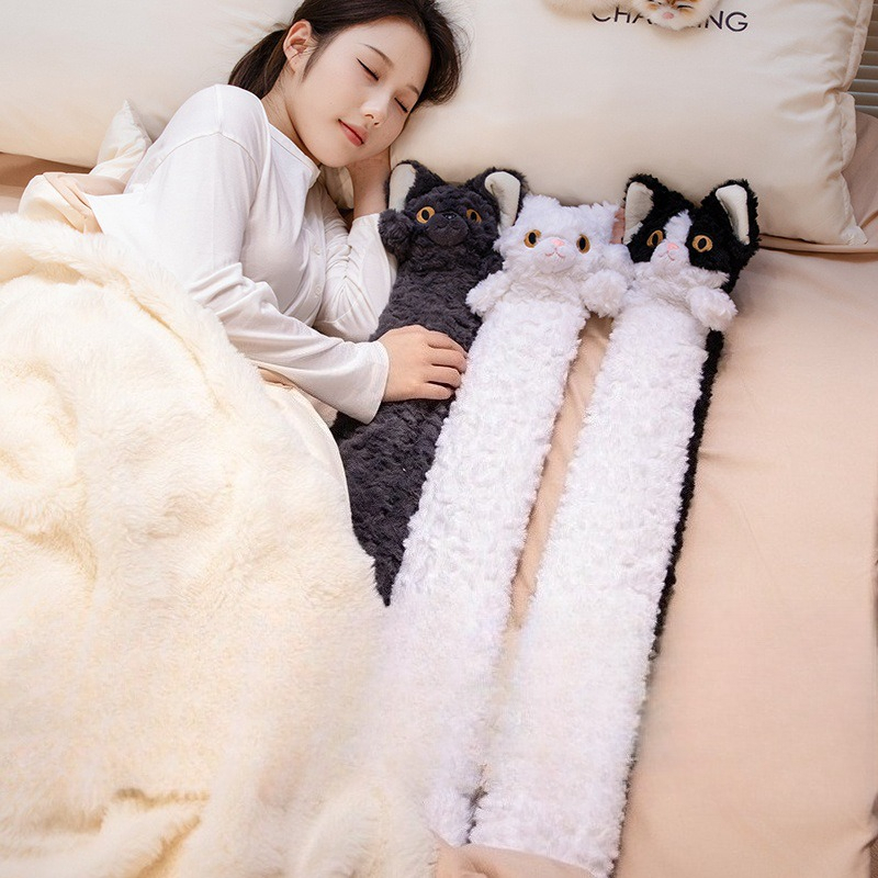 Devon Cat Strip Wärmflasche, Winterwärmer, Bettdecke, Wasserbefüllbare Heizmatte, Langzeit-Wärmekompresse, Wärmflasche für Damen_voghion.com