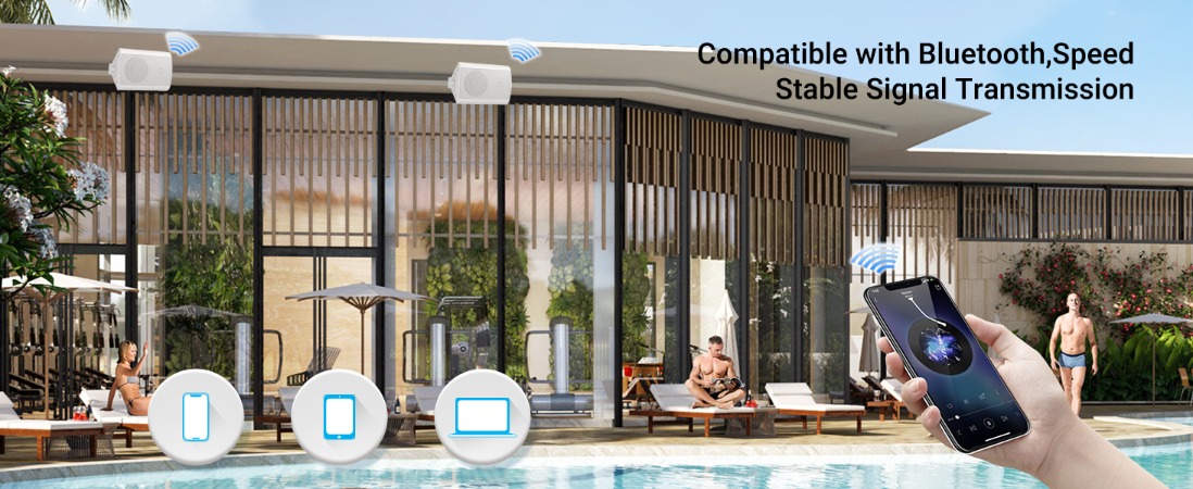 outdoor speakers bluetooth
