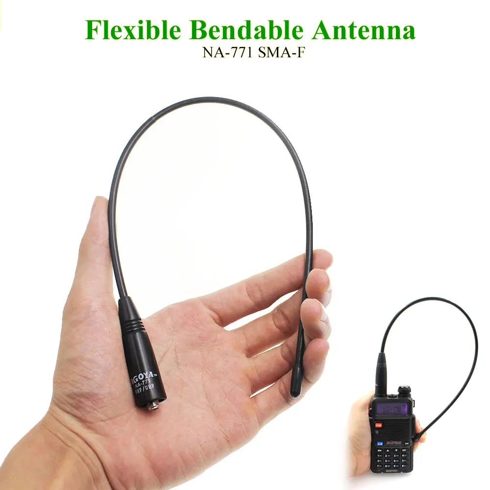Original NAGOYA Dual Band Antenna NA-771 SMA-F fit for UV-5R UV-82