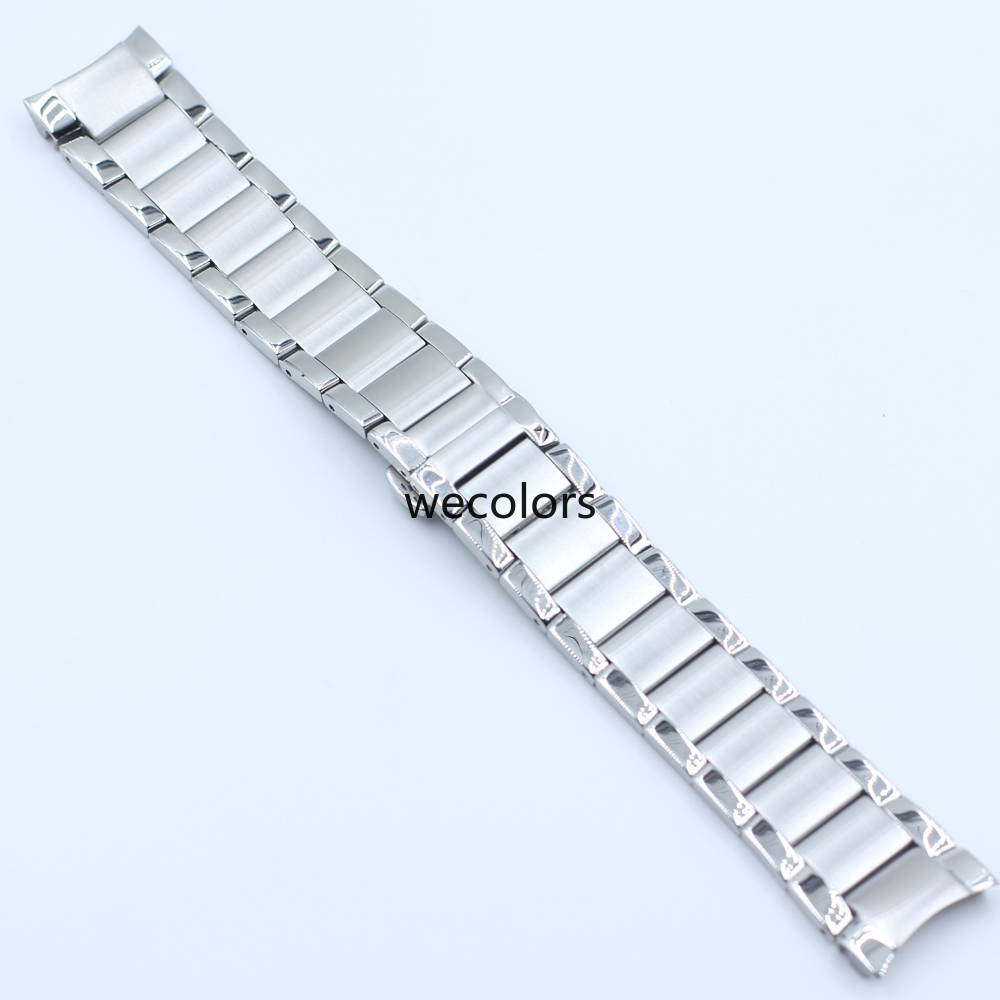 Cinturino Orologio In Acciaio Inox Per Emporio Armani AR2434 AR2430 AR2448 AR2457 AR2458