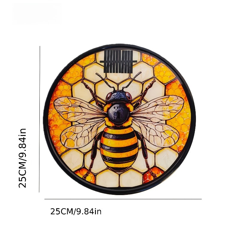 Solar Bee Wall Light – Animated Garden Decoration – product detail image 7 - CE GARDEN