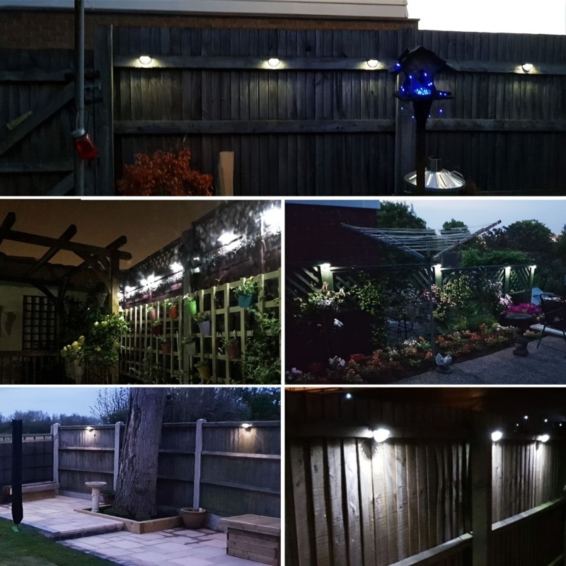 Solar Wall Light Fence Light – product detail image 6 - CE GARDEN
