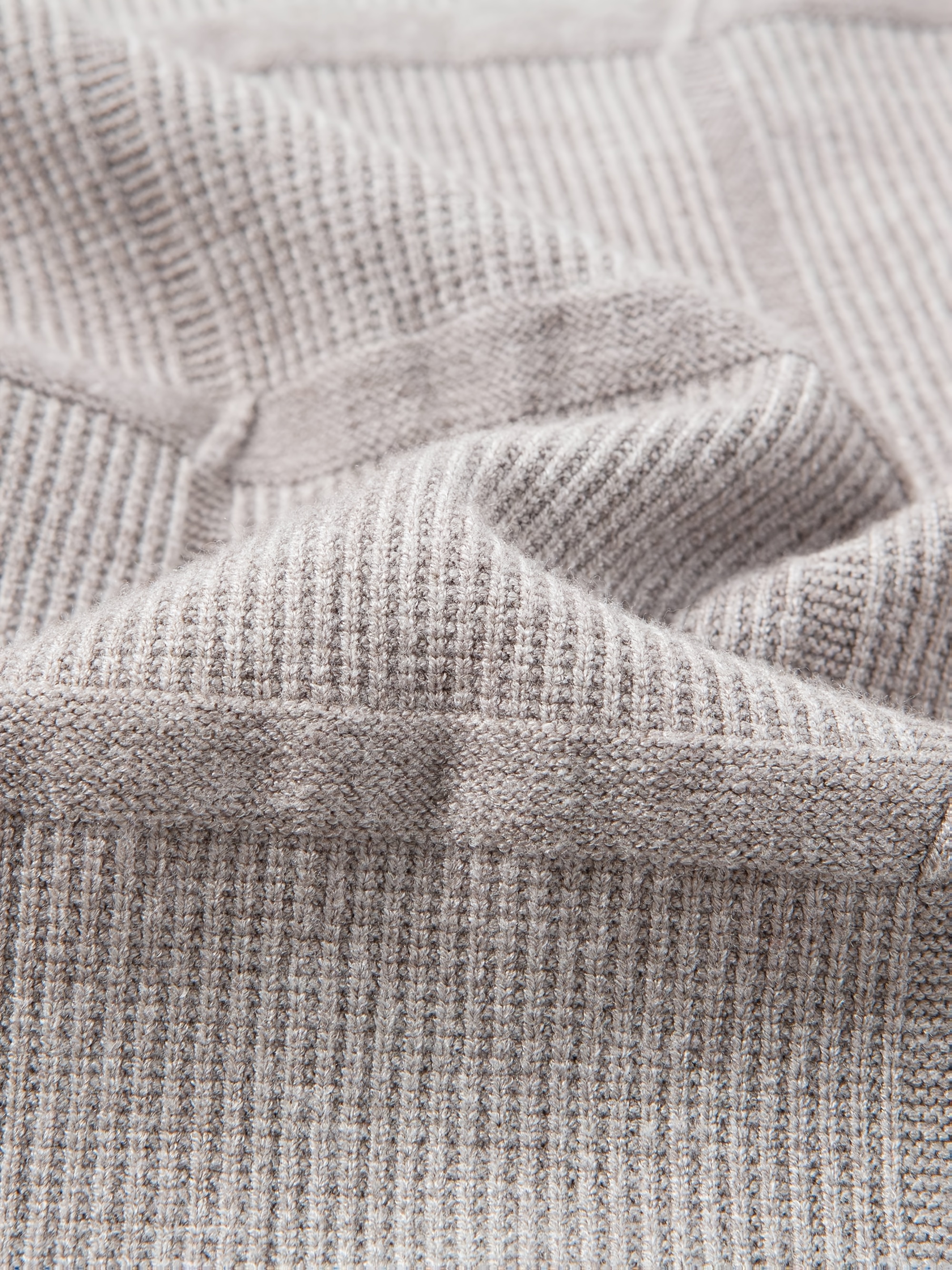 Maglietta a maniche lunghe in maglia autunnale e invernale - Maglietta casual da uomo con scollo rotondo_voghion.com