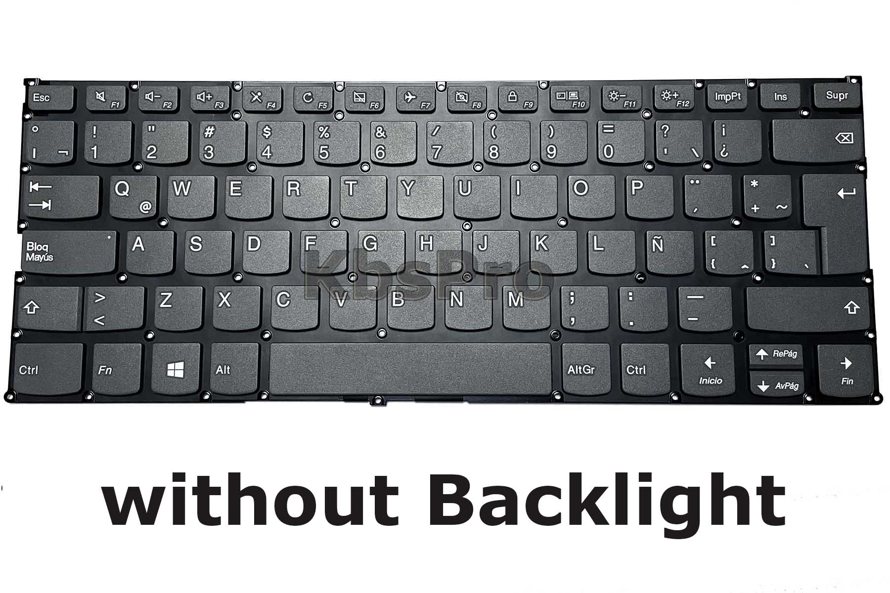 言語くん　Lenovo Durable Latin Spanish Keyboard for Lenovo Yoga 6-13ARE05 6-13ALC6