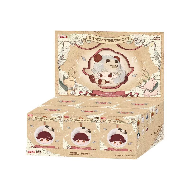 Authentic Dimoo Secret Theatre Club Series Blind Box Confirmed
