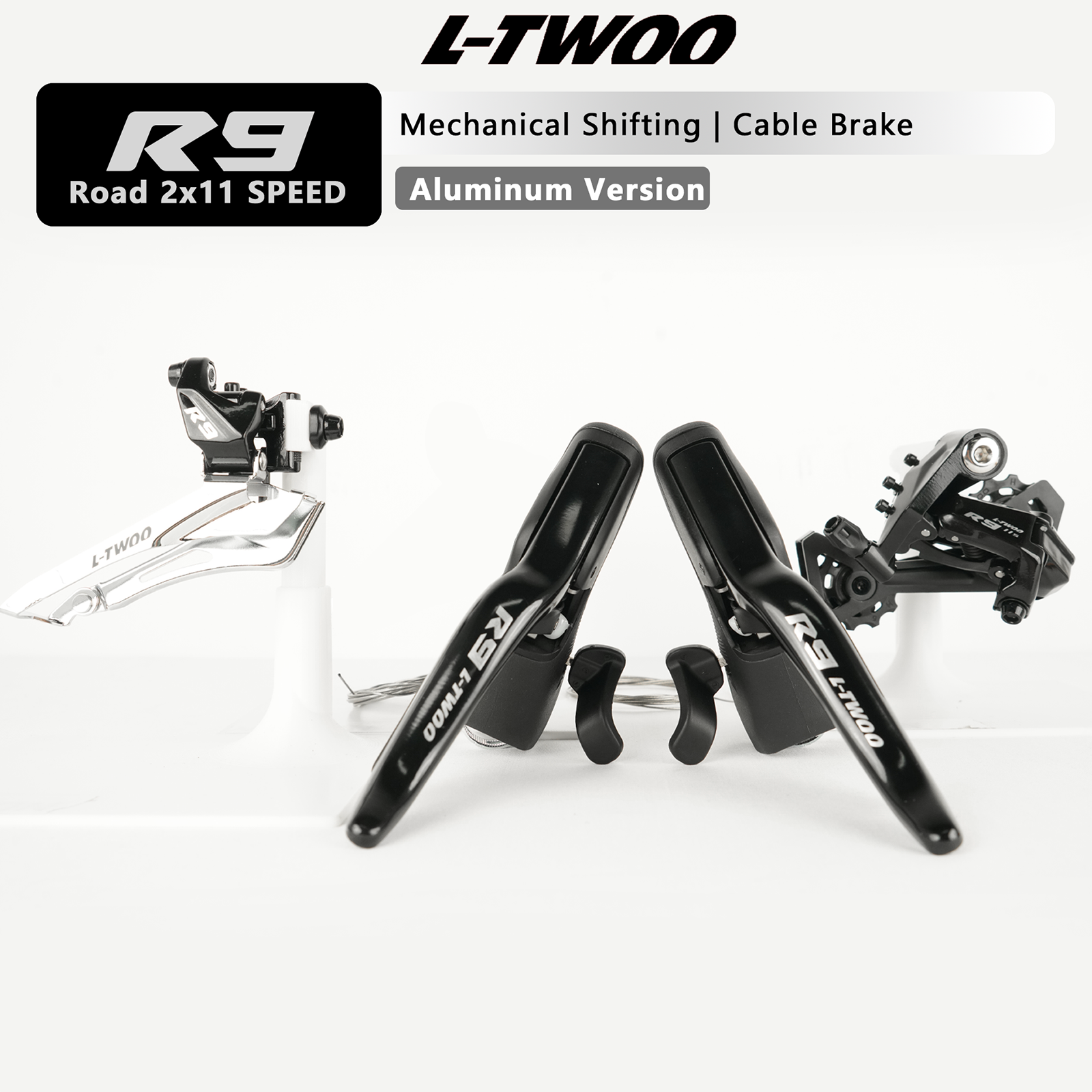 LTWOO R9 2x 11 Speed Road Bike Mechanical Groupset Shifters Lever