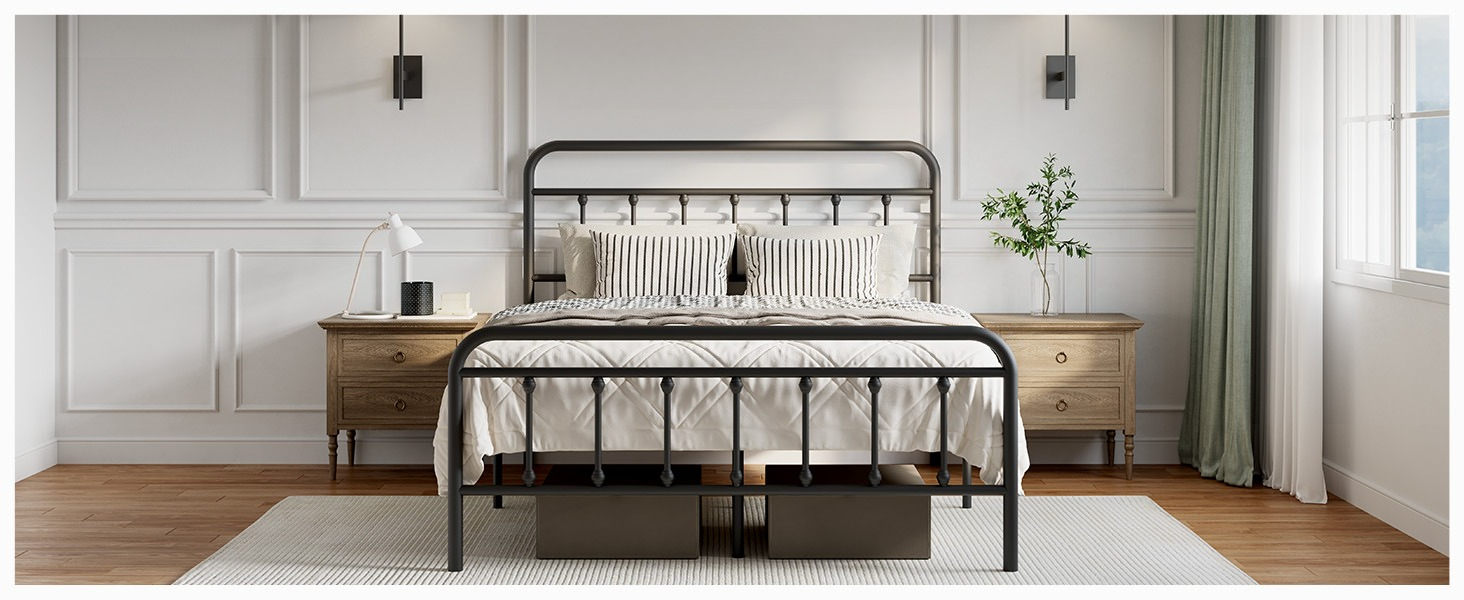 Novilla Victorian Style Bed Frame