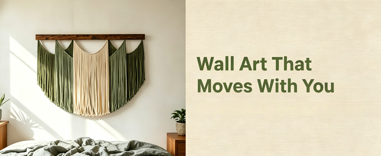 wall art moves with you