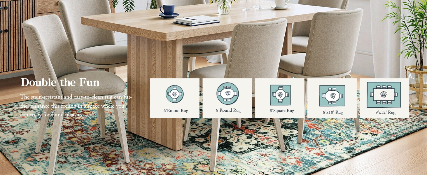 rugs for dining room
