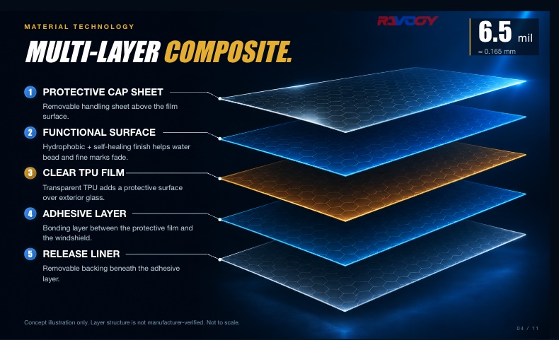 RAVOOY 04 material technology