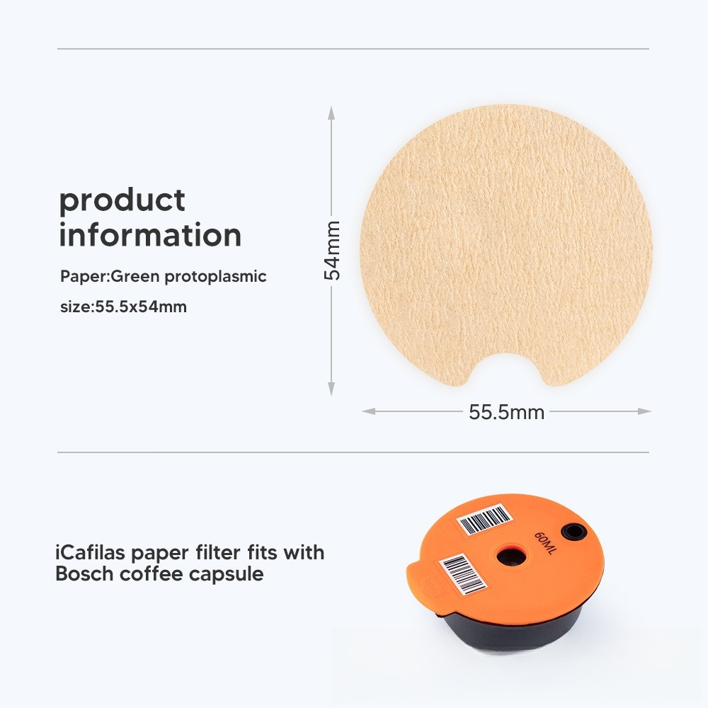 Bosch Capsule Filter Paper