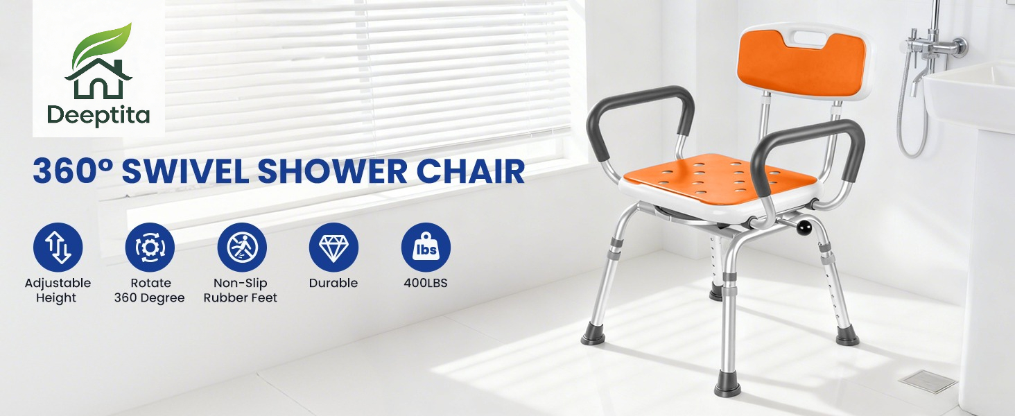 CZMY Swivel Shower Chair